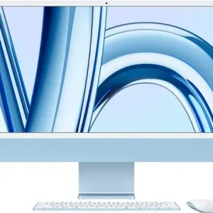 PRE OWNED APPLE IMAC 2021 M1 CHIP 24″ | 16GB RAM | 1TB SSD | 10 CORE CPU | 8 CORE GPU BLUE