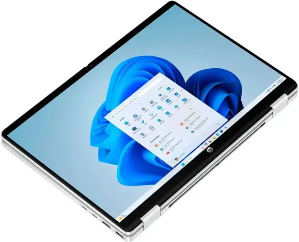HP OmniBook 5 Flip 2 in 1, 14" 2K IPS Touch Display, Intel Core 5 120U, 8GB RAM, 512GB SSD, Intel Graphics, Windows 11 Home, Glacier Silver - Image 2